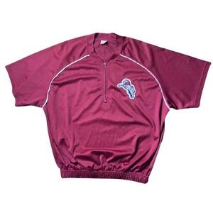 Vintage 80s 90s LOYOLA MARYMOUNT LIONS LMU pullover warmup‎ jacket